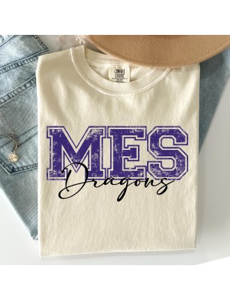 MES Vintage Varsity Dragons