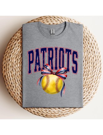 Patriots Softball with Bow