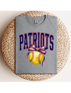 Patriots Softball with Bow