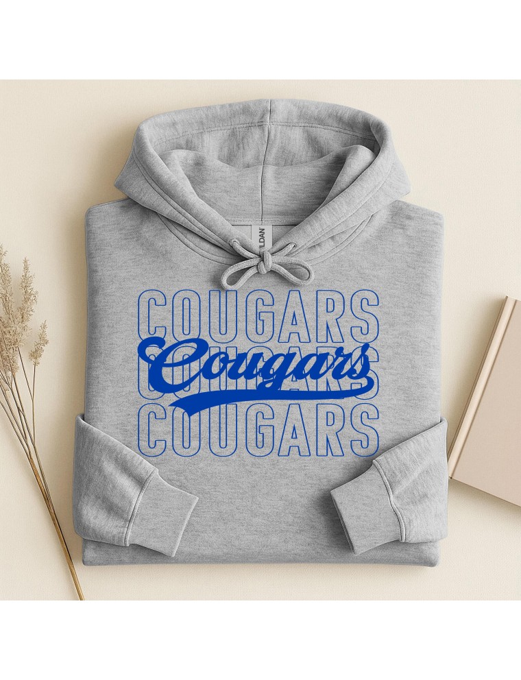 Cougars Script Hoodie