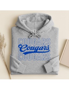 Cougars Script Hoodie