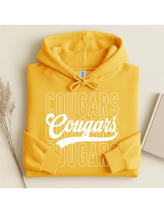 Cougars Script Hoodie