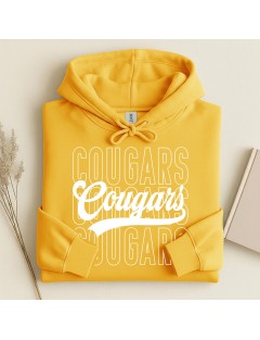 Cougars Script Hoodie