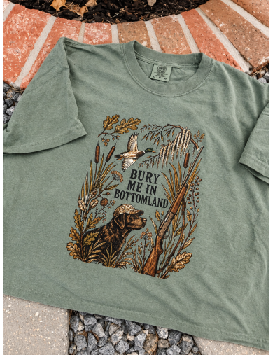 Bury Me in Bottomland Tee