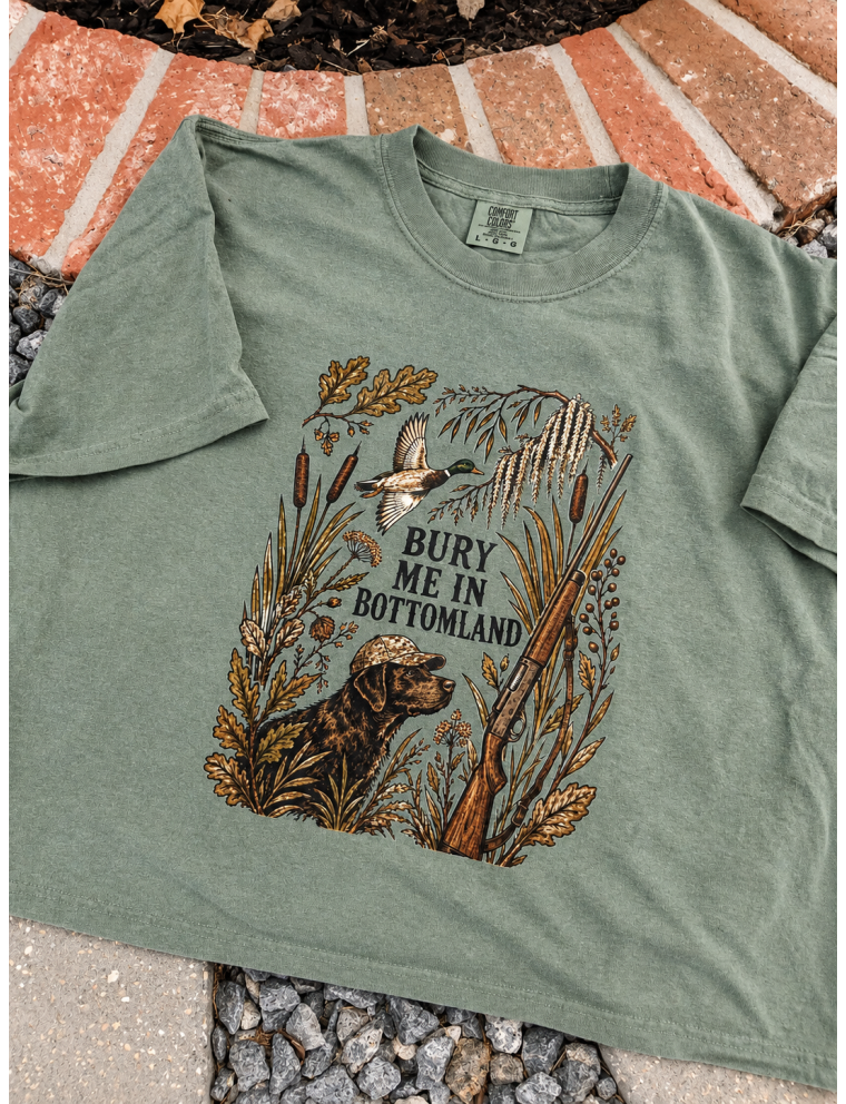 Bury Me in Bottomland Tee