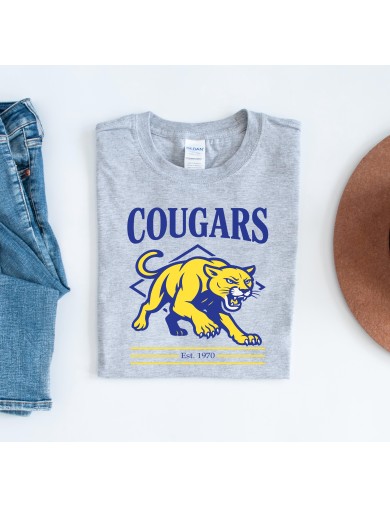 Cougars Est. 1970 Spirit Tee