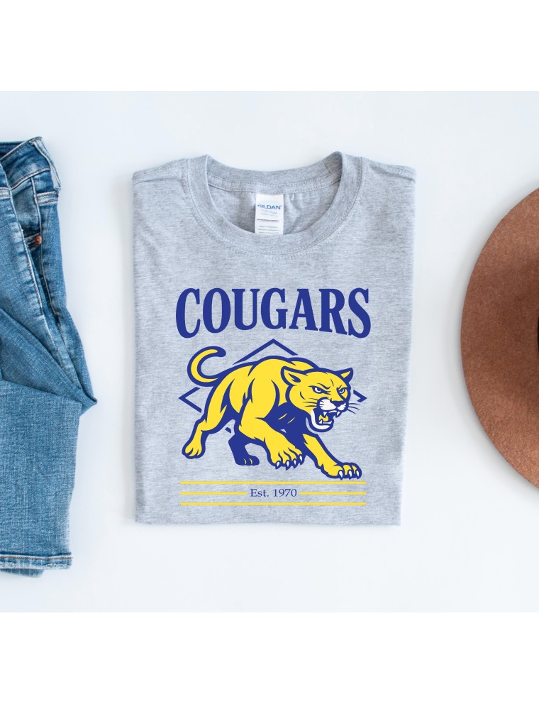 Cougars Est. 1970 Spirit Tee