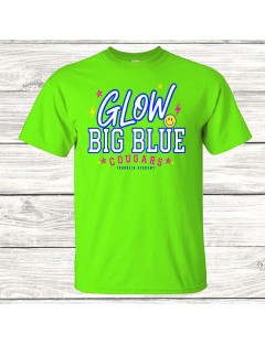 Glow Big Blue Cougars Tee