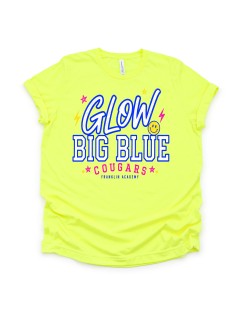 Glow Big Blue Cougars Tee