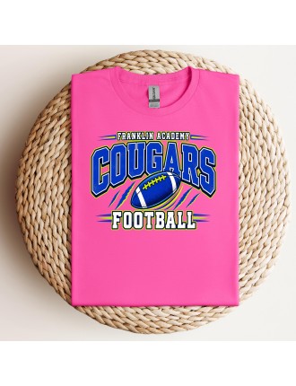 Neon Blitz Cougars Football Tee