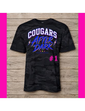 Blacklight Camo Cougars Tee