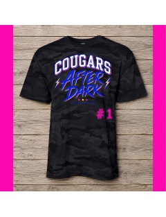 Blacklight Camo Cougars Tee