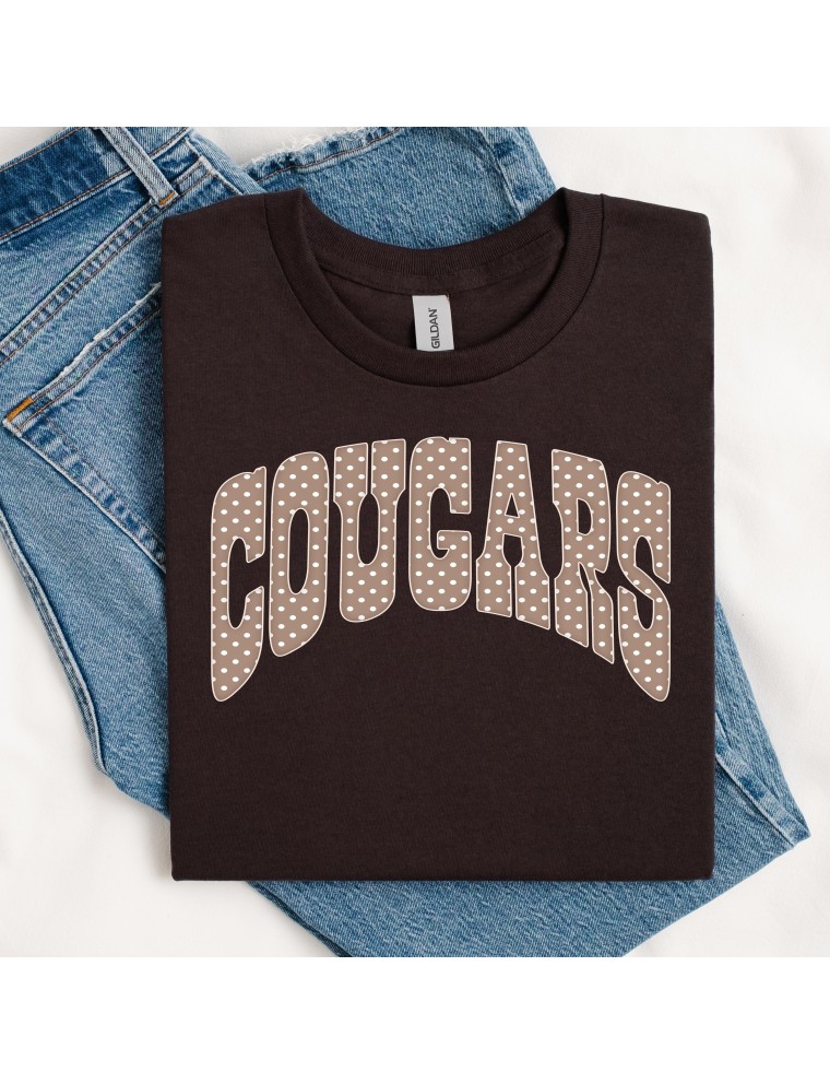 Cougars Polka-Dot