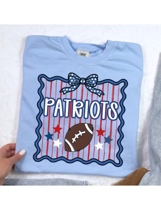 Patriot Pinstripe Bow