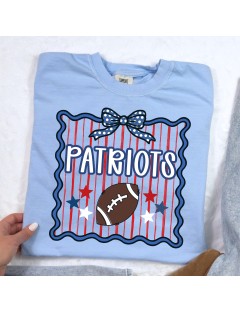 Patriot Pinstripe Bow