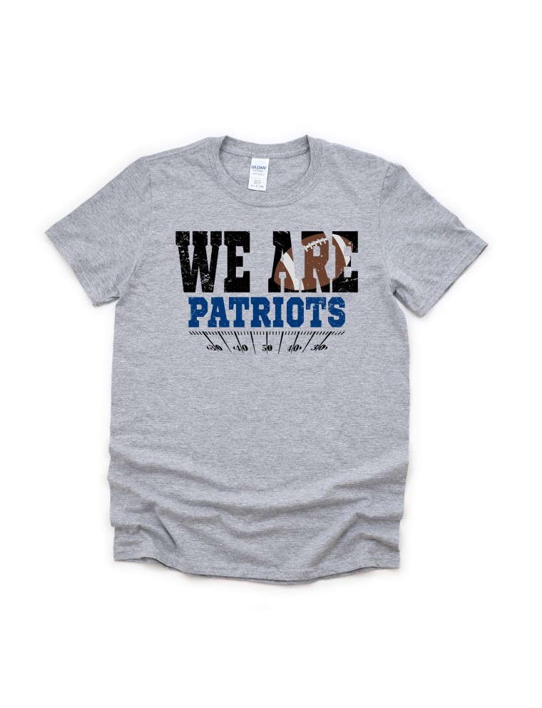 We Are Patriots Football Tee