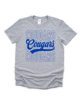 Cougars Script Tee