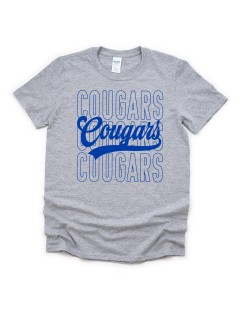 Cougars Script Tee